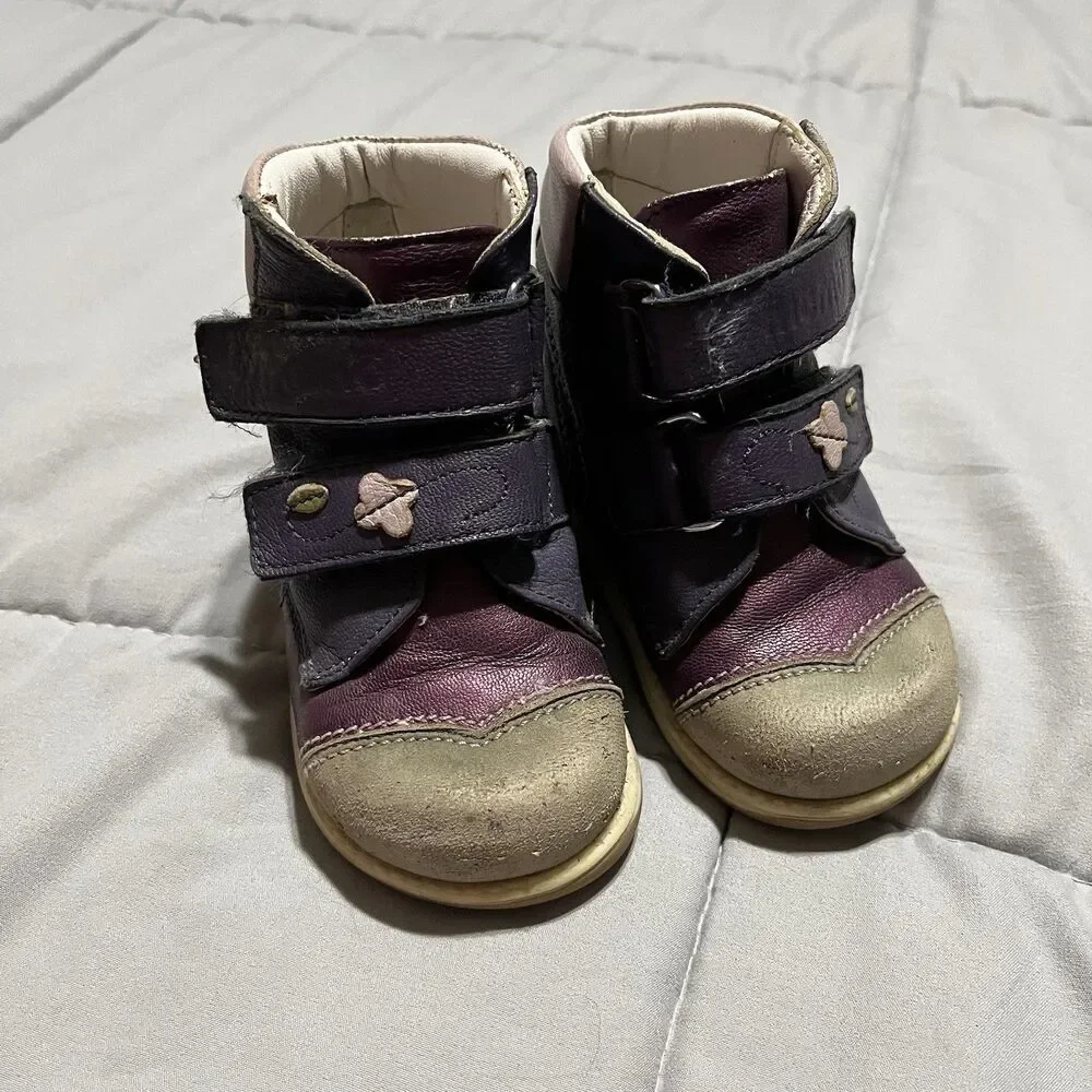 Memo KARAT Girls' Corrective Orthopedic Ankle Support Boots Size EU 23 US Size 7